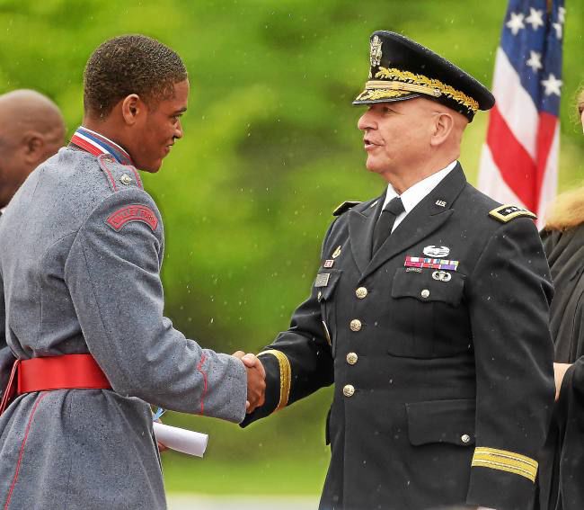 Trump's Top National Security Adviser Delivers Commencement Address at VFMA